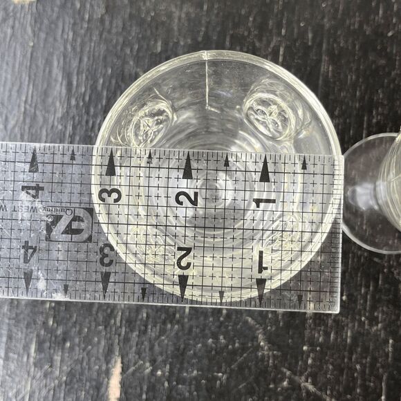 La Rochère Fleur-de-Lis French Wine Glasses Set of 2 - Vintage-Inspired - Picture 8 of 12